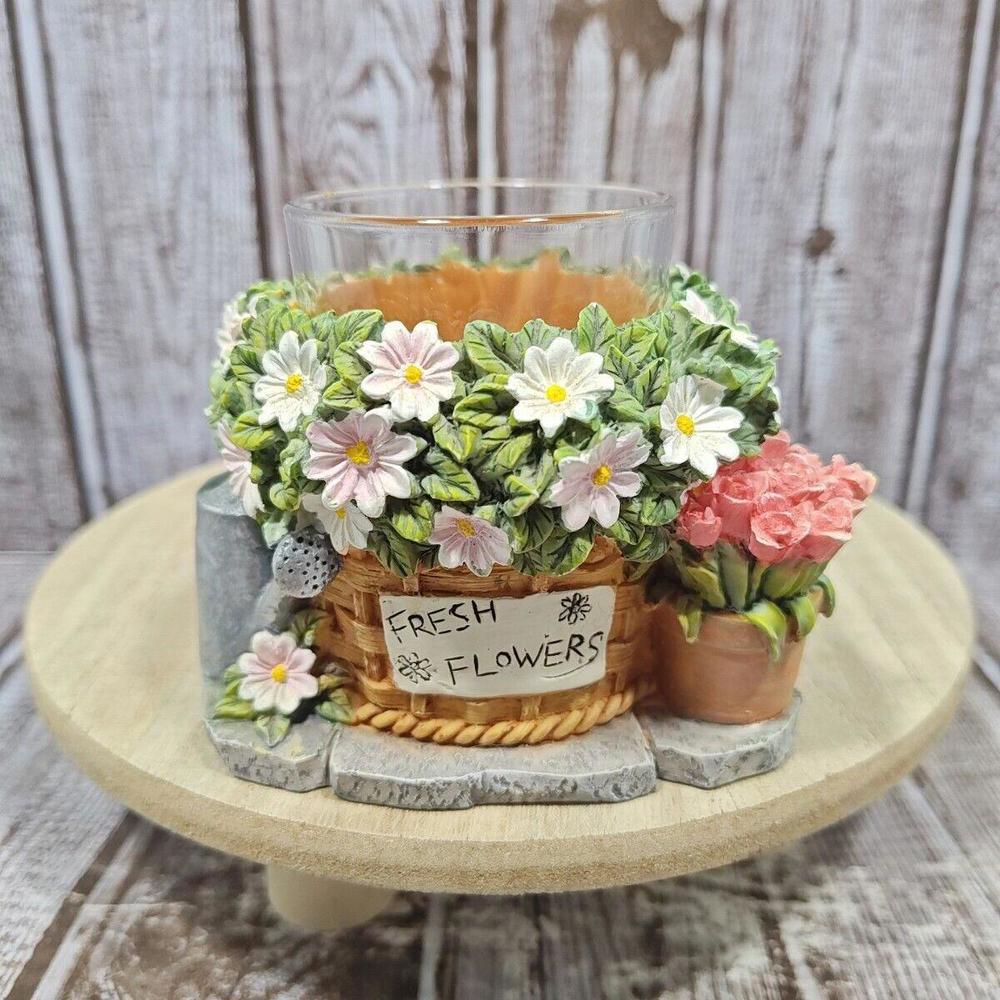 Yankee Candle Flower Pot P2 Fresh Flowers Votive Candle Tea Light Holder